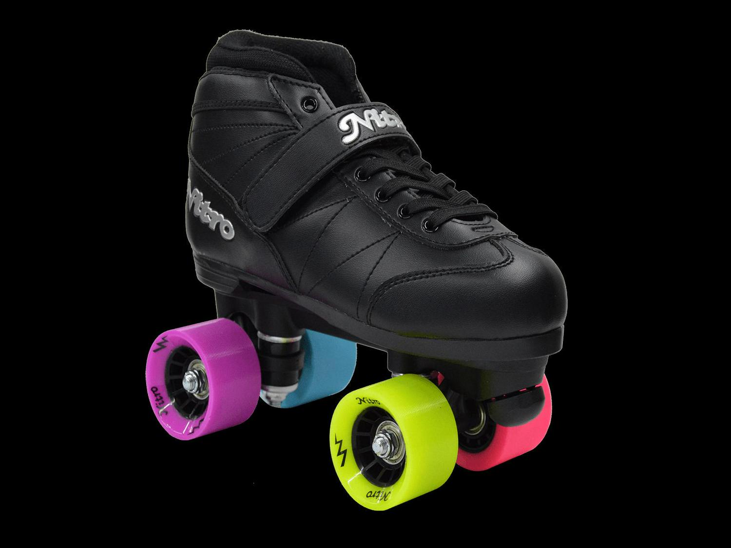 Epic Skates Rainbow Nitro Quad Speed Skates