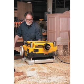 DW 15 Amp 13 in. Corded Planer and Mobile Thickness Planer Stand DW735W7350