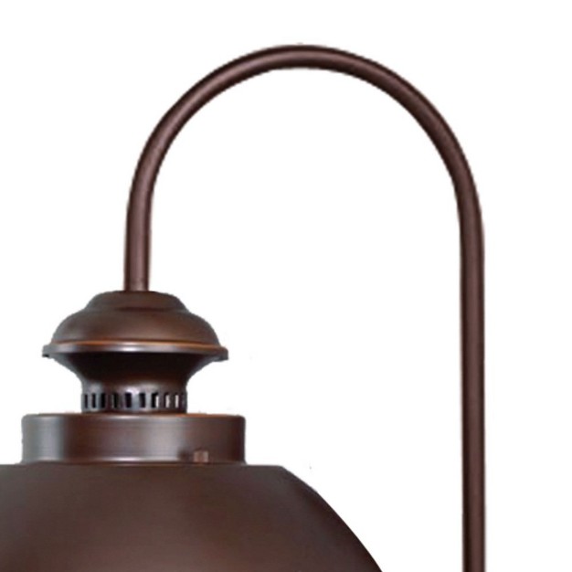 Vaxcel Harwich 1 Light Post Light Textured Black