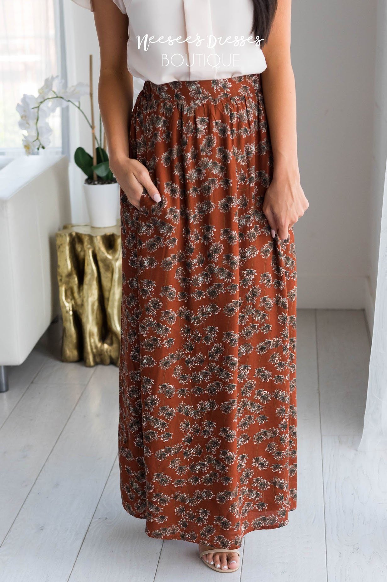 Bring The Fun Paisley Maxi Skirt