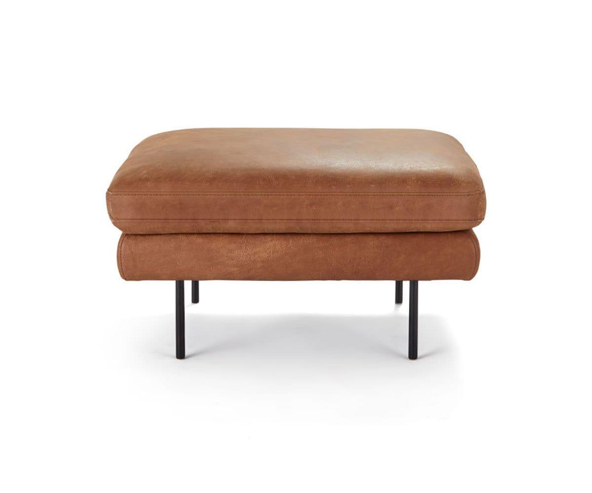 Rehan Leather Ottoman