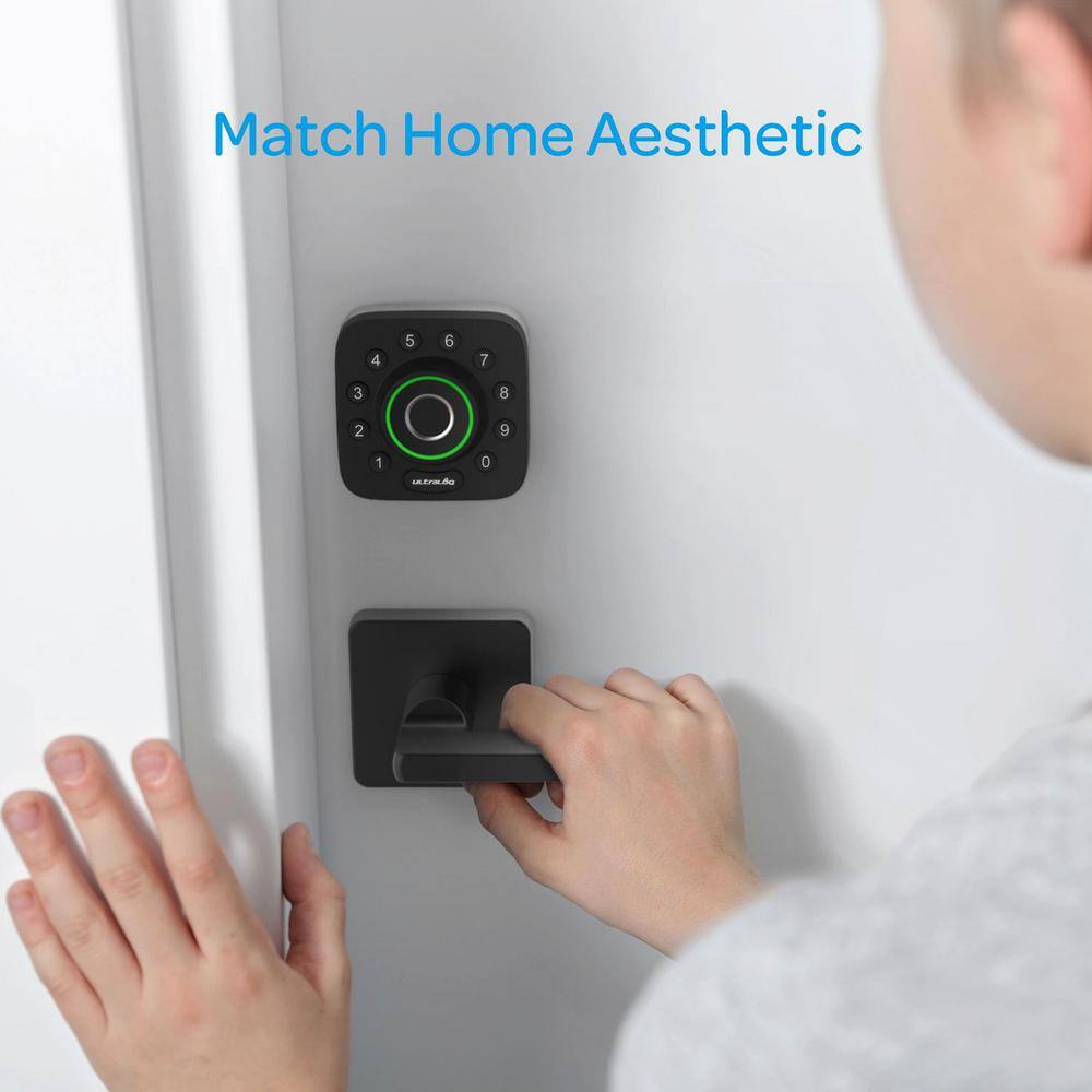 Ultraloq U-Bolt Pro Wi-Fi Deadbolt Smart Lock with Passage Handle UBPWHB