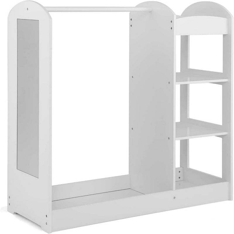 Kids Dress Up Storage with Mirror