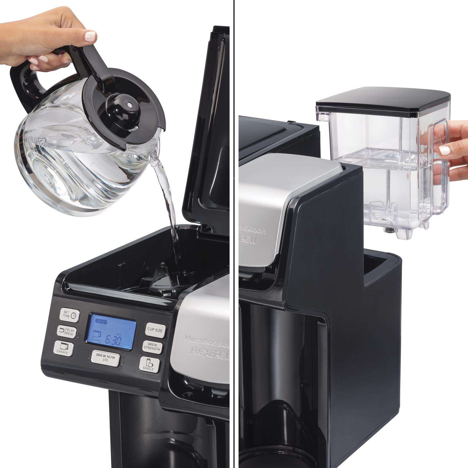 Hamilton Beach FlexBrew 12 cups Black Coffee Maker