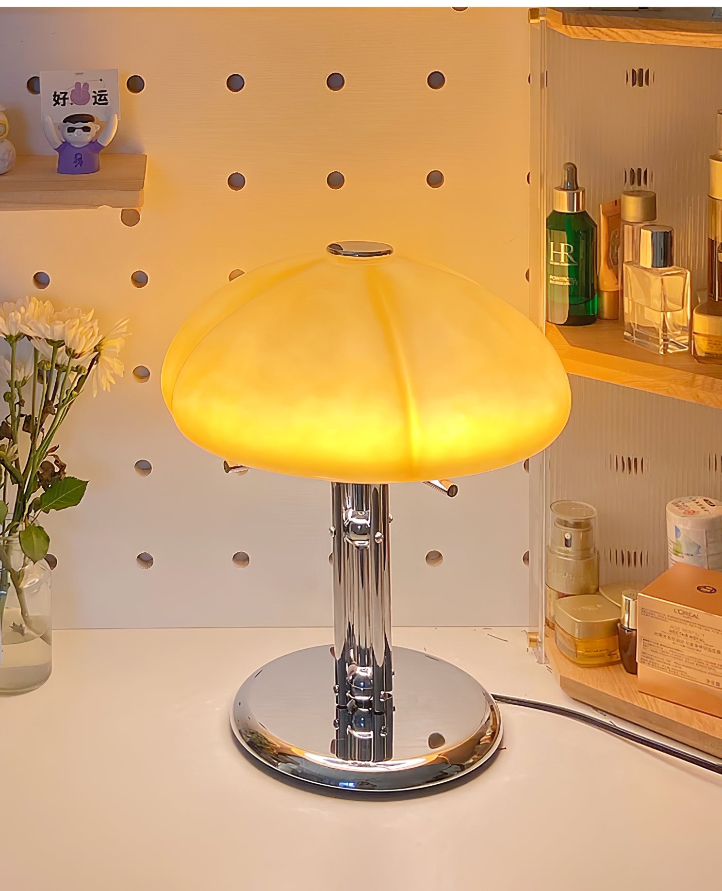 Mushroom Bauhaus Table Lamp