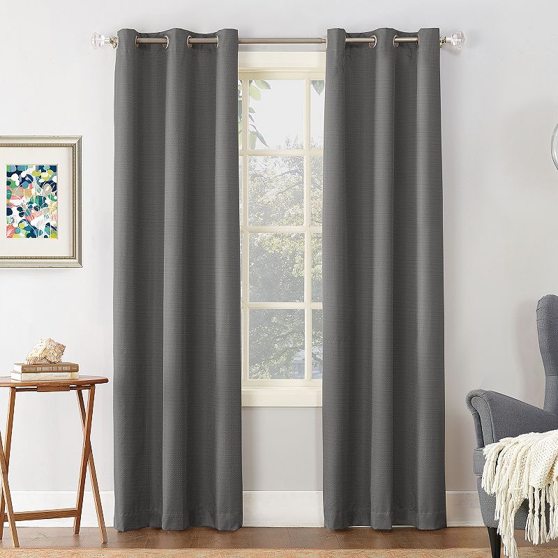 Sun Zero Cooper Room Darkening Thermal Insulated Grommet Single Curtain Panel