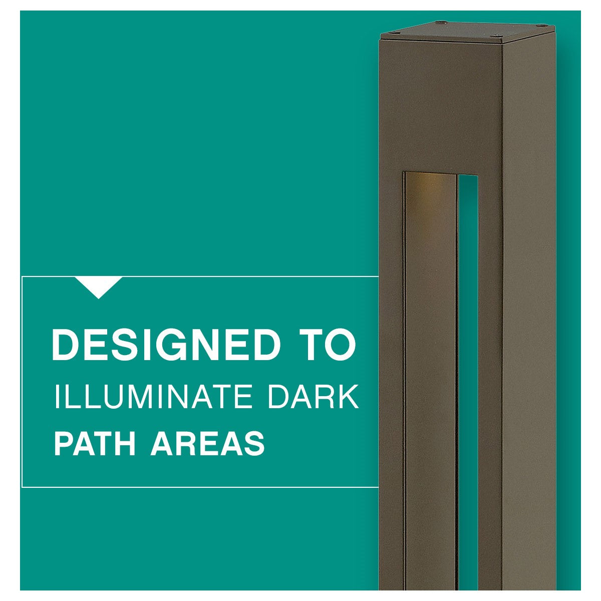 Hinkley Lighting 15502 Atlantis 12V Led Bollard Path Light - Bronze