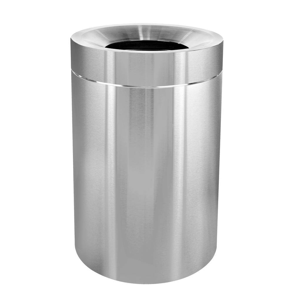 Alpine Industries 50 Gal. Stainless Steel Commercial Indoor Trash Can 475-50