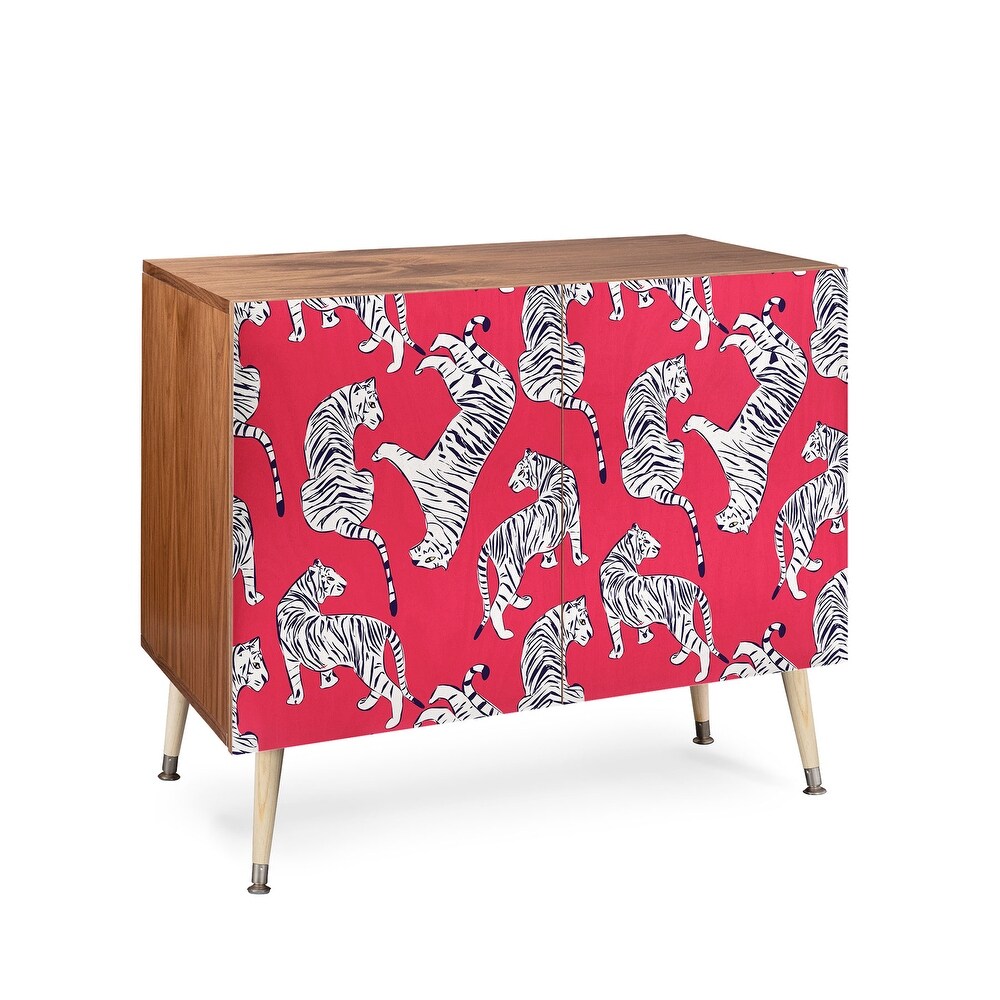 Ninola Design Christmas Holiday Botanical Made to Order Credenza Cabinet