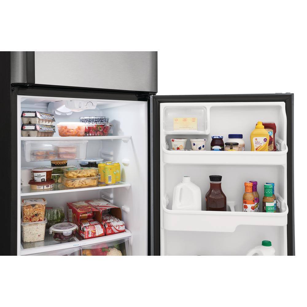 Frigidaire 30 in. 20.4 cu. ft. Top Freezer Refrigerator in Stainless Steel FRTD2021AS