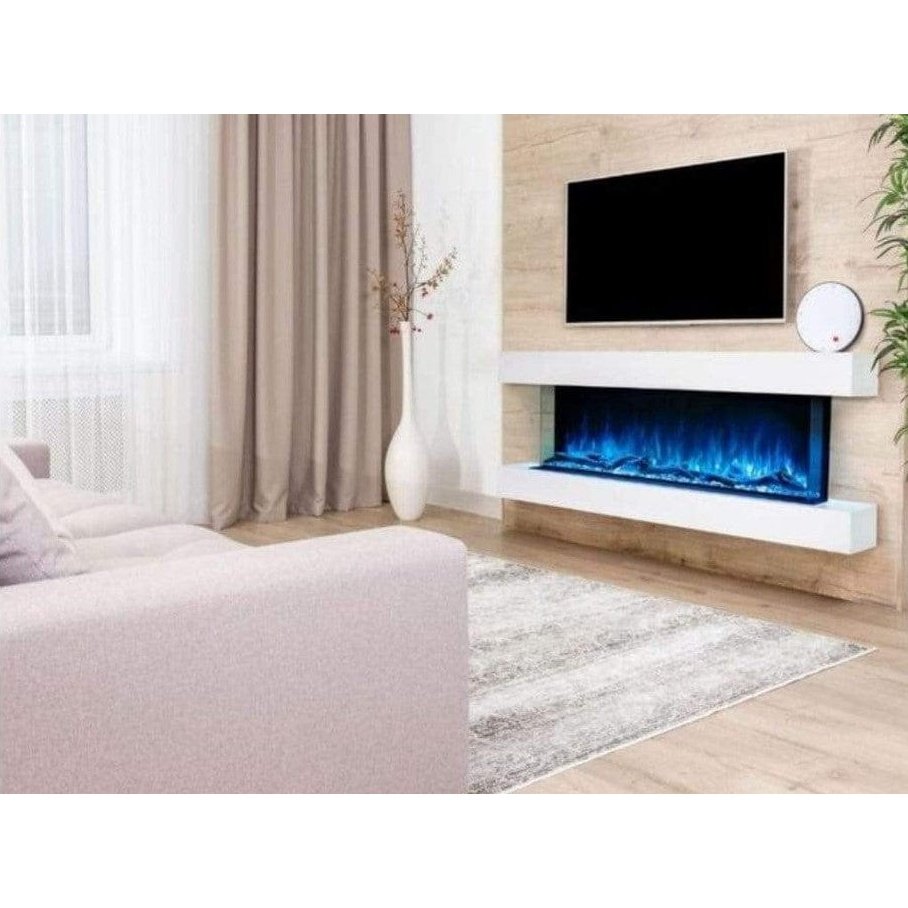 Modern Flames Studio Suite Floating Electric Fireplace - WMC-56LPM-CS