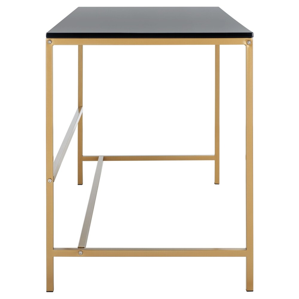 SAFAVIEH Nova Glossy Wooden Desk