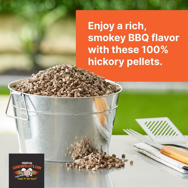 Cookinpellets Premium 100 Percent Natural Flavored Grill Smoker Smoking Hardwood Wood Pellets 40 Pound Bag