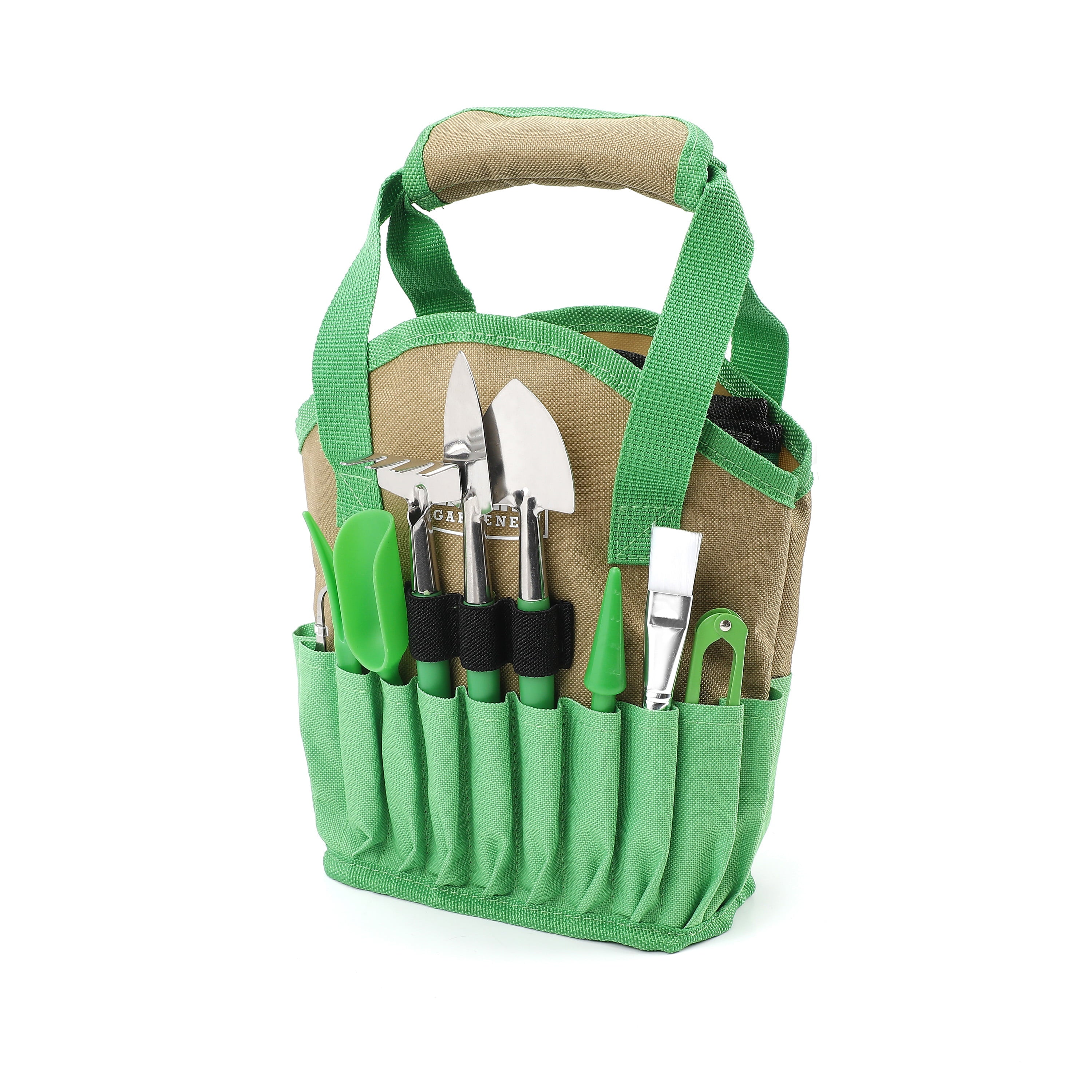 Expert Gardener Indoor Stainless Steel Gardening Tool Set, 14 Pieces