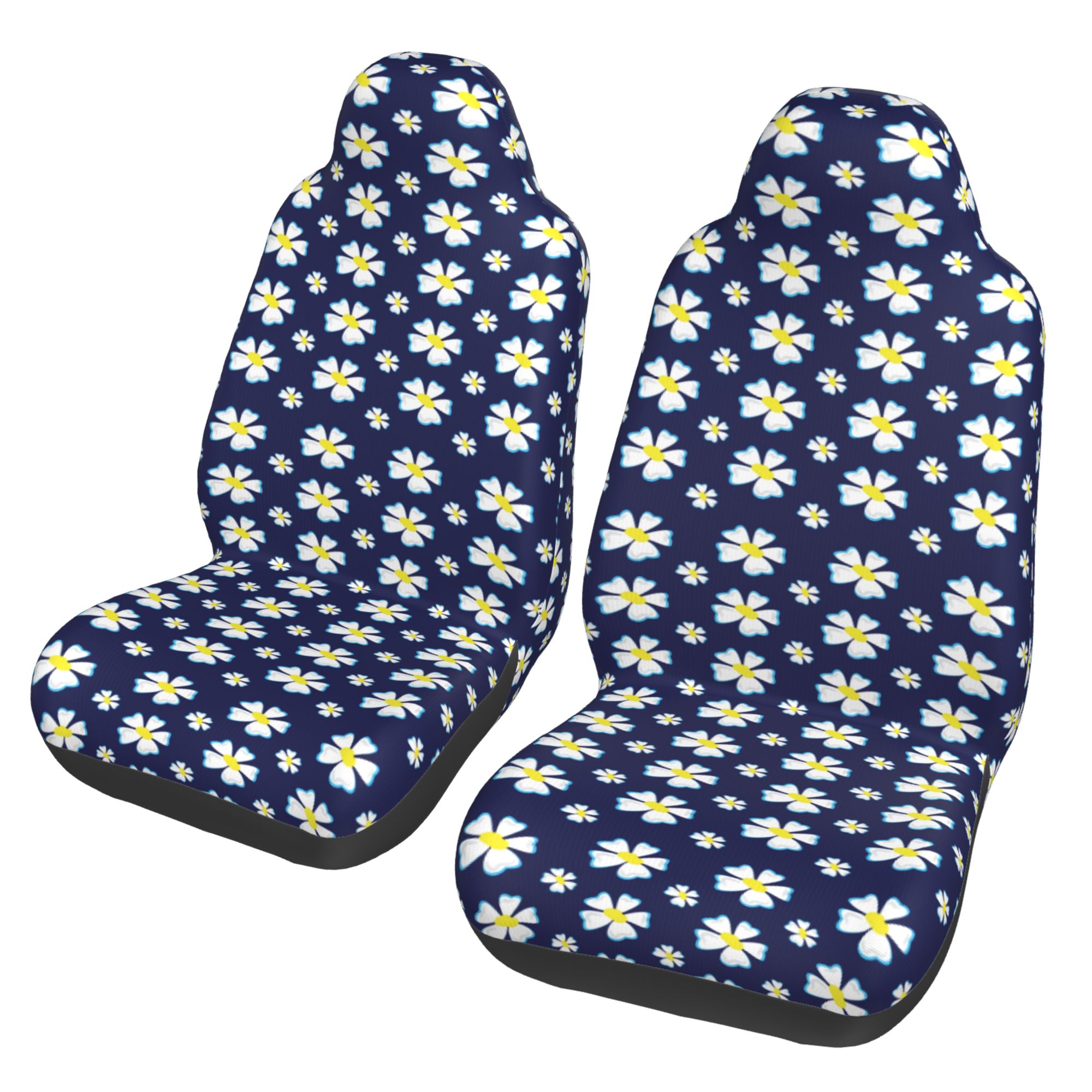 ZICANCN Car Seat Cover Petal Bloom Print Car Front Seat Covers Protectors ， Automotive Seat Covers for Cars Trucks Suv