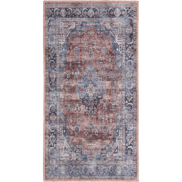 Nourison Washable Brilliance Vintage Medallion Indoor Rug