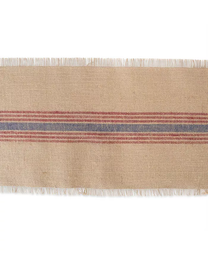 Design Imports Burlap Table Runner 14 x 108