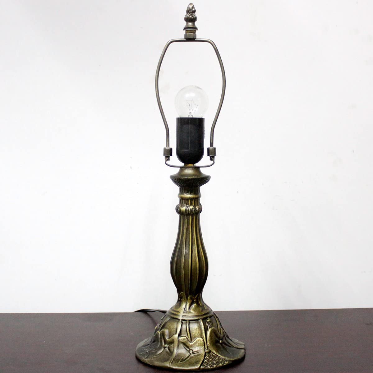  Lamp Stained Galss Crystal Style Table Desk Reading Light W12H18 Inch Tall S508W WERFACTORY LAMPS Parent Friend Kid Lover Living Room Bedroom Study Office Coffee Bar Bedside Desk Antique Gifts