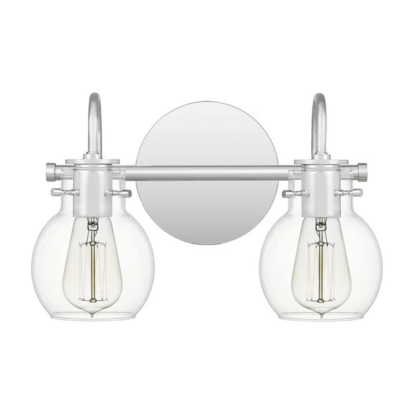 Quoizel Andrews Polished Chrome 2-light Bath Light