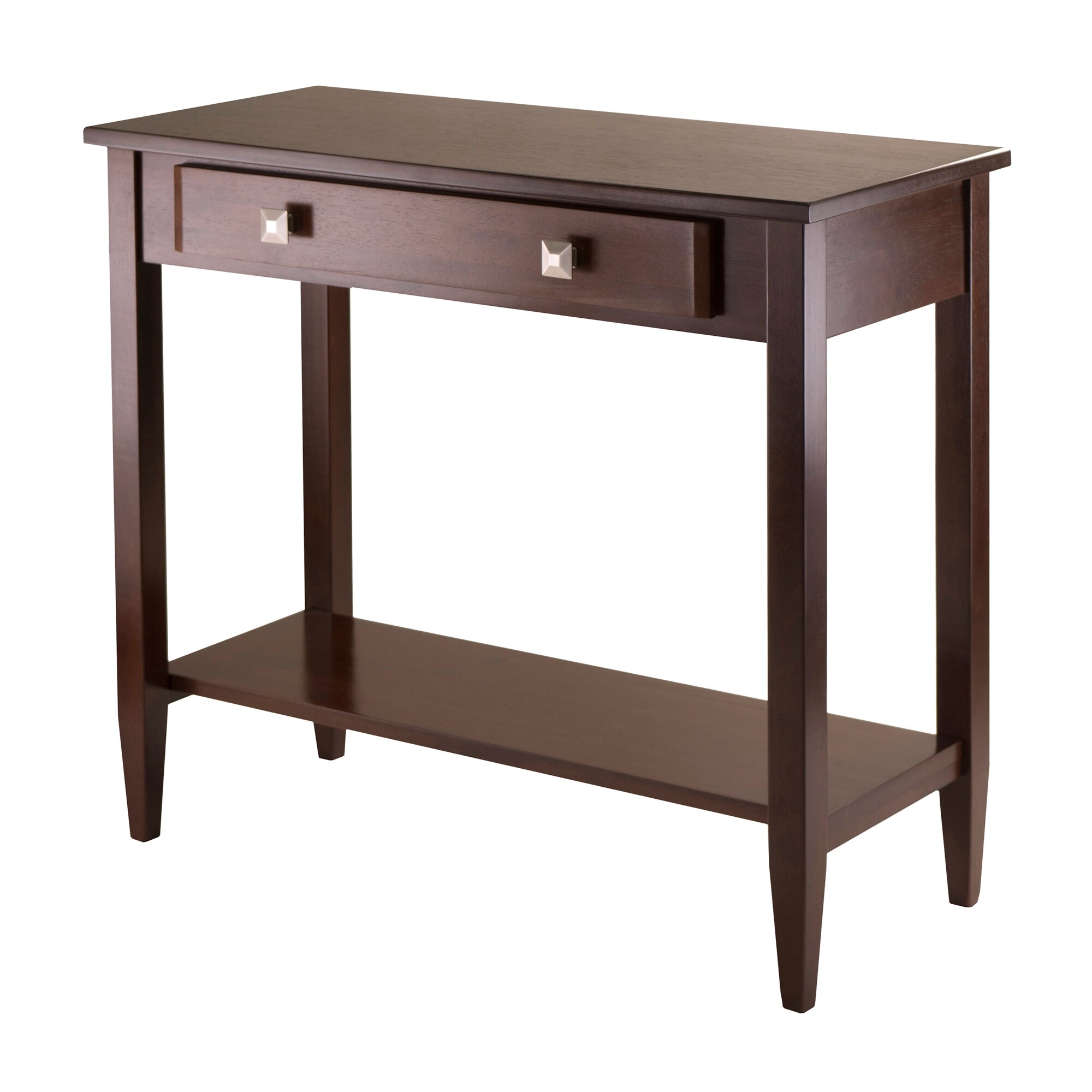 Richmond Console Table， Walnut - 33.98 x 15.69 x 29.92 inches