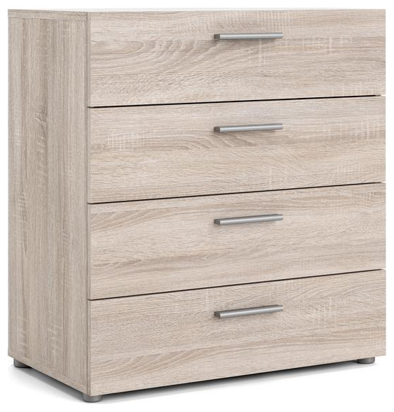 4 Drawer Chest Truffle   Contemporary   Dressers   by Homesquare  Houzz