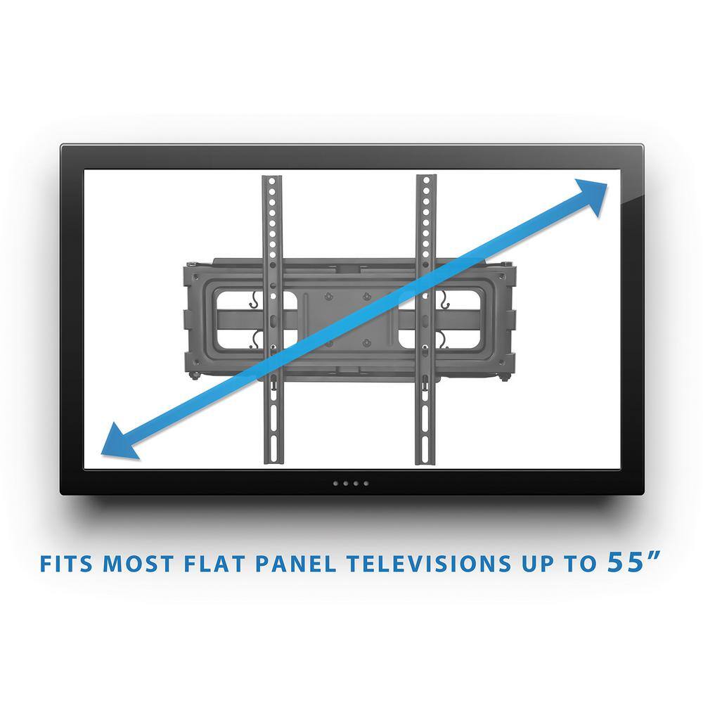 mount-it! Full Motion Dual Arm TV Wall mount-it!nt for Screens 32 in. to 55 in. MI-3990