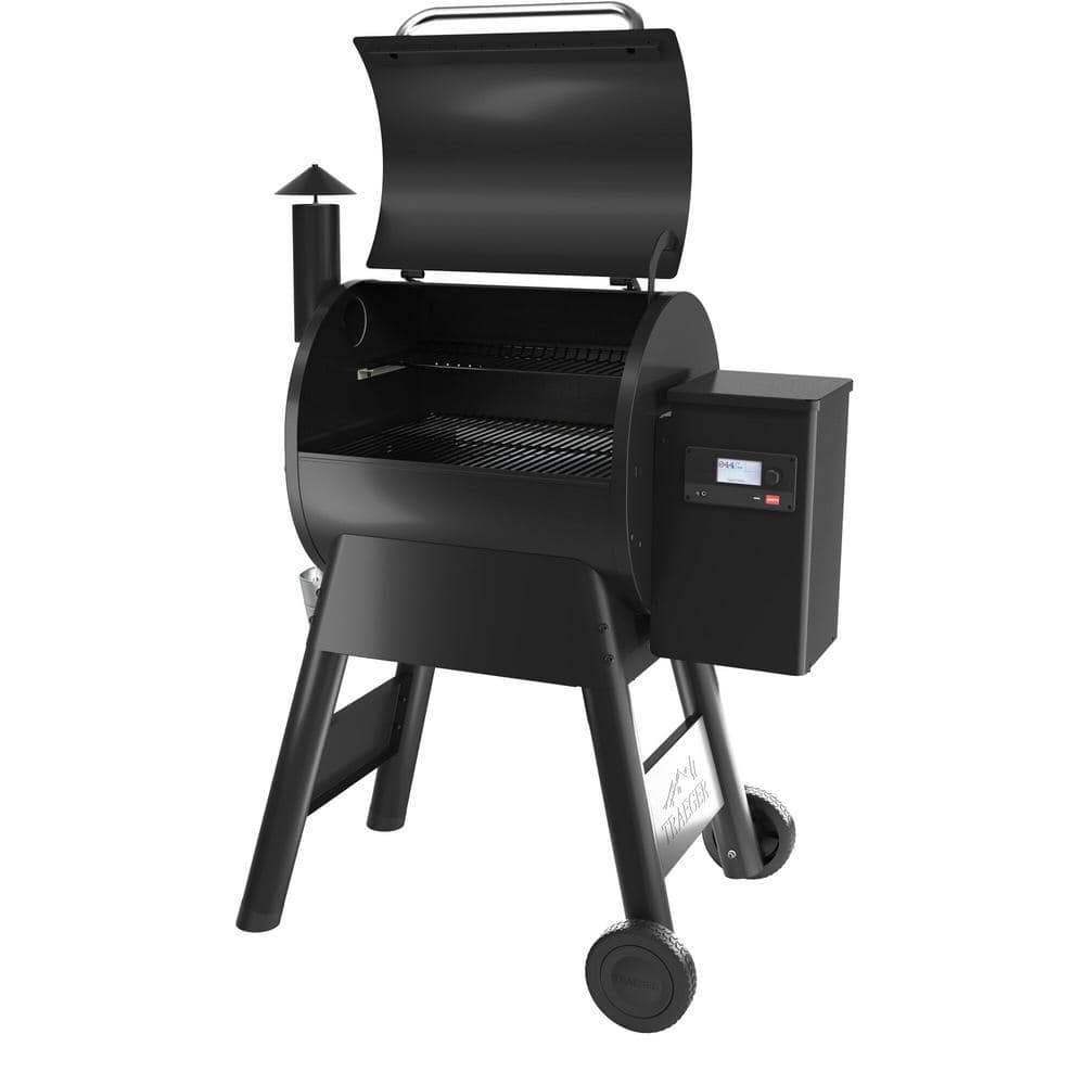 Traeger Pro 575 Wifi Pellet Grill and Smoker in Black TFB57GLE