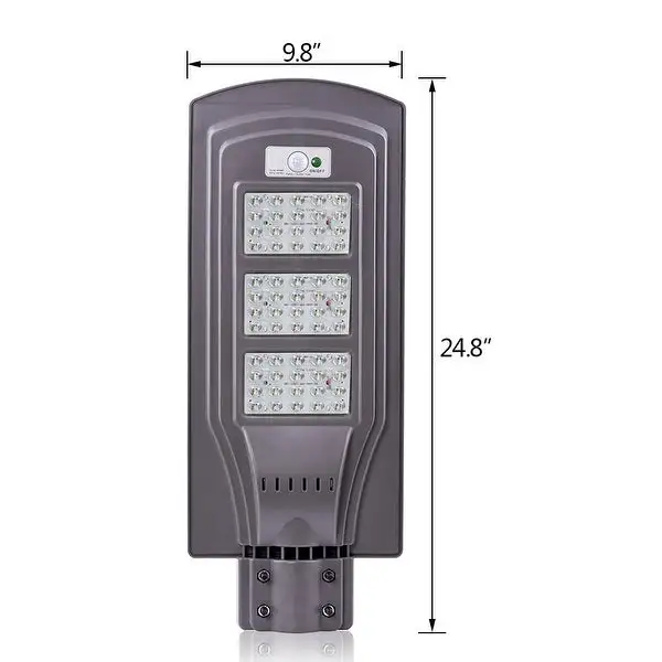 LED Solar Street Light Outdoor Flood Light Dusk to Dawn Security Light