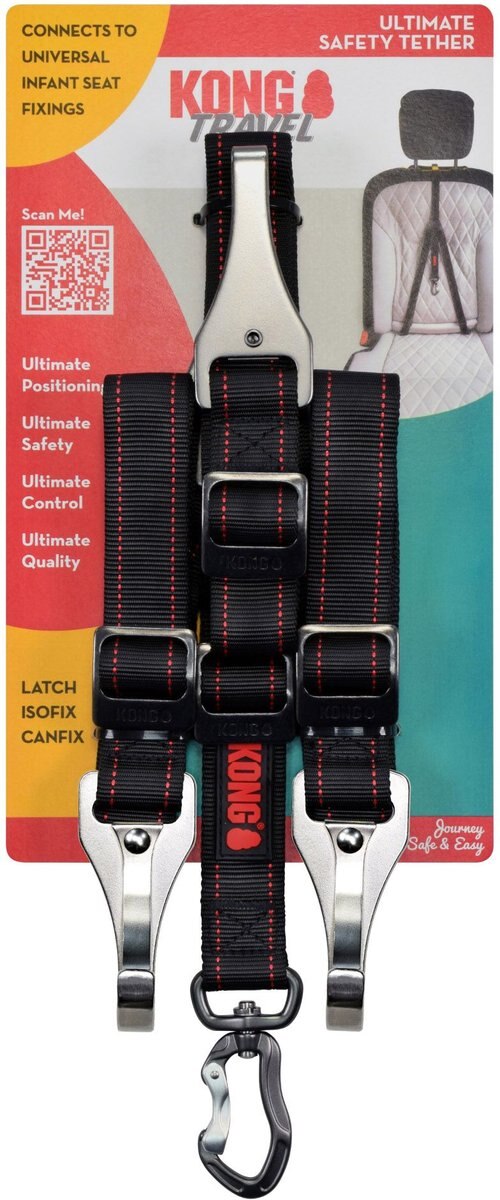 KONG Ultimate Safety Tether Dog Seat Belt