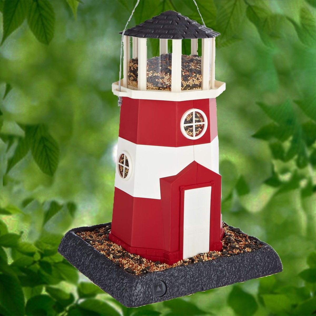 North States Village Collection Lighthouse Bird Feeder