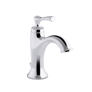 KOHLER Elliston Single Hole Single-Handle Bathroom Faucet in Polished Chrome K-R72782-4D1-CP