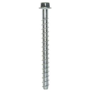 Simpson Strong-Tie Titen HD 38 in. x 5 in. Zinc-Plated Heavy-Duty Screw Anchor (50-Pack) THD37500H