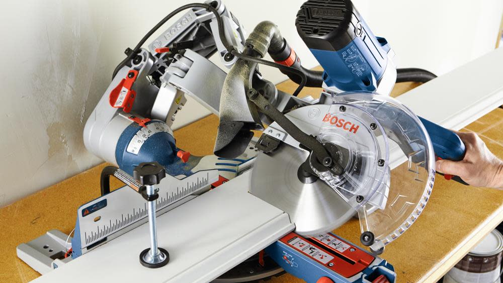 10 In. Dual-Bevel Glide Miter Saw ;