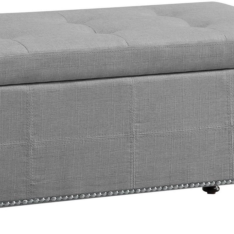 Copper Grove Bunlap Upholstered Storage Bench