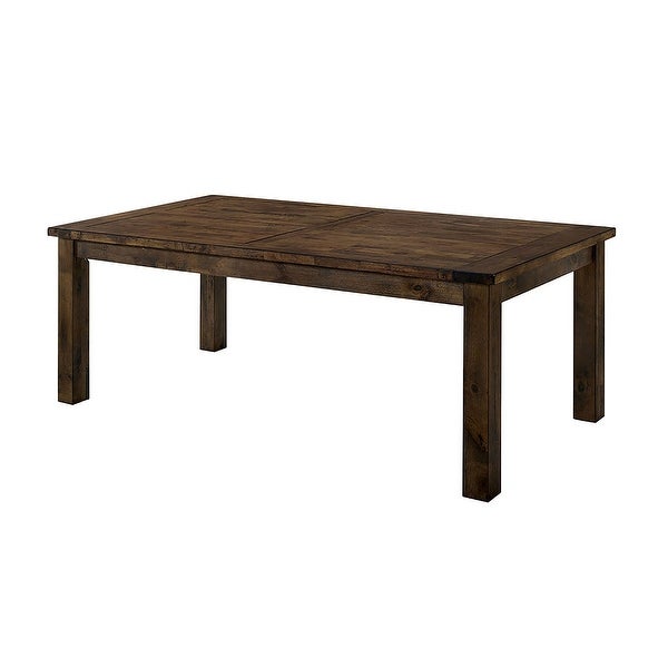 Wood Dining Table in Rustic Oak - Rustic Oak