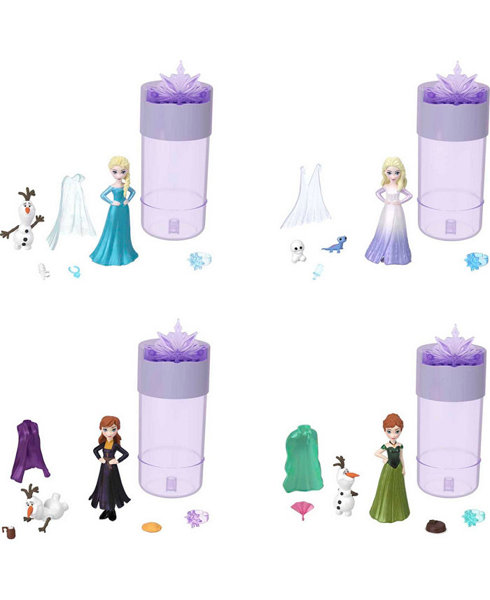 Disney Princess Disney Frozen Snow Color Reveal Small Dolls-Style May Vary