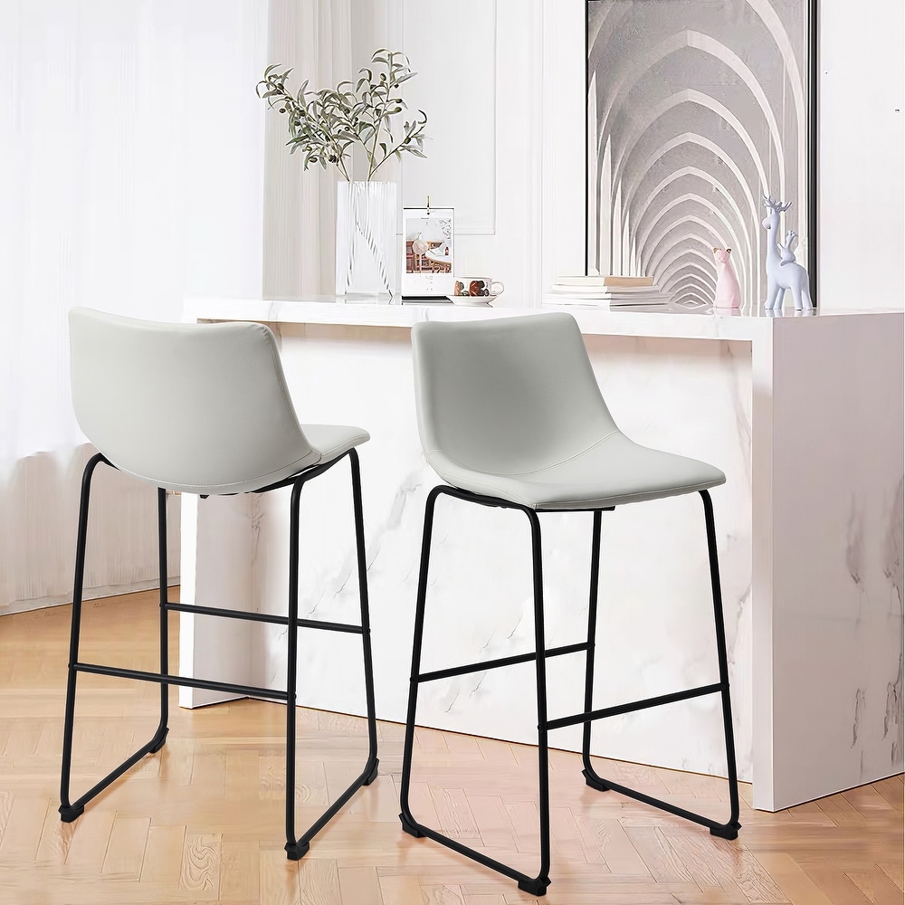 Bar Stool Counter Stools   Set of 2   19*19*39