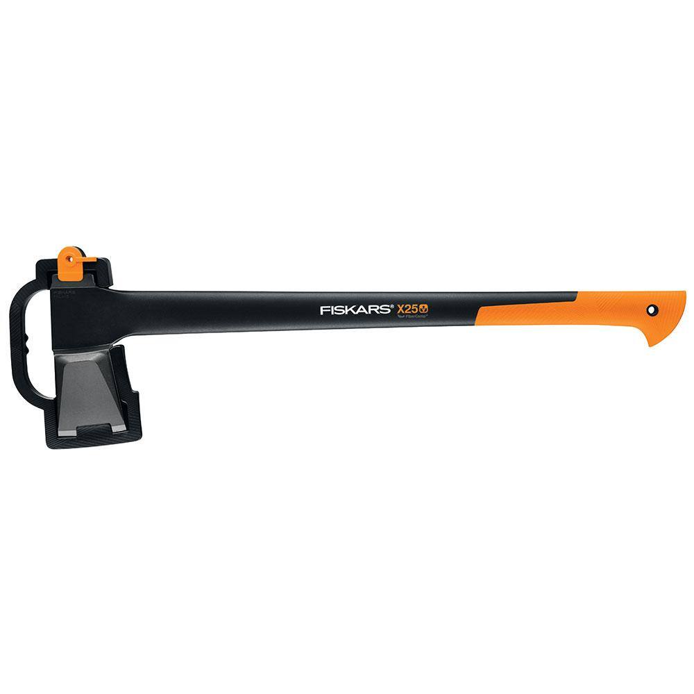 Fiskars X25 6.3 lb. Splitting Axe with 28 in. Shock-absorbing Handle 378541-1003