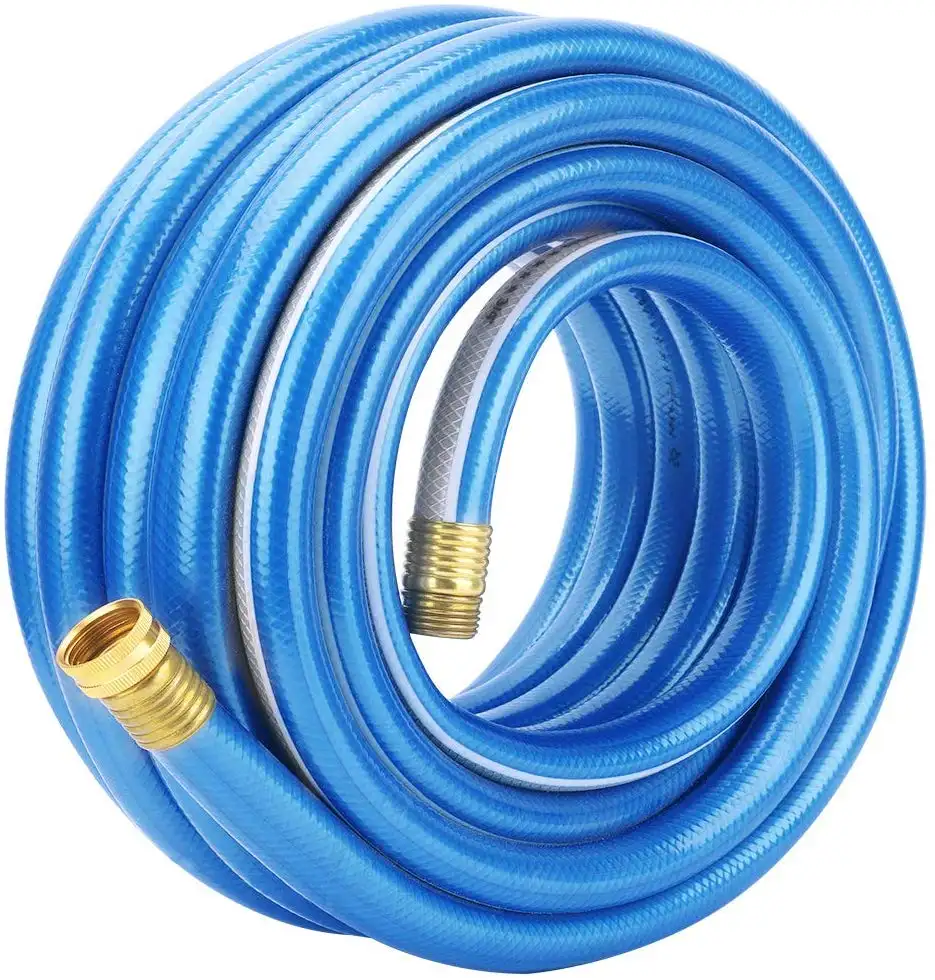 Worth High Pressure 15M 20M 30M 50M 100M PVC Blue Soft Supply Premium Garden Hose