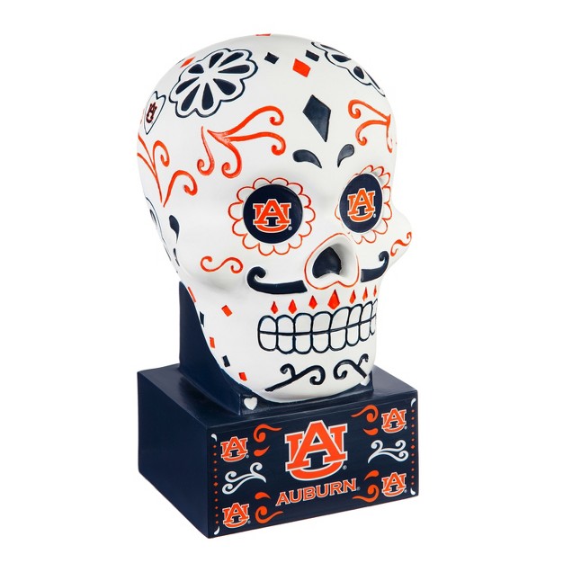 Evergreen Auburn University Sugar Skull Statue