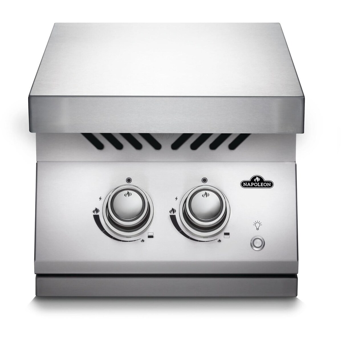 Napoleon Built-In 700 Series Inline Propane Dual Range Top Burner with Stainless Steel Cover