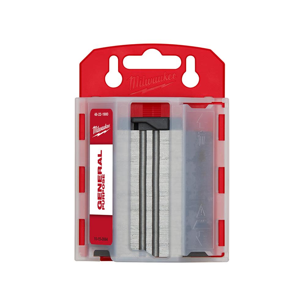 Milwaukee 100-Piece General Purpose Utility Blades with Dispenser 48-22-1900 from Milwaukee