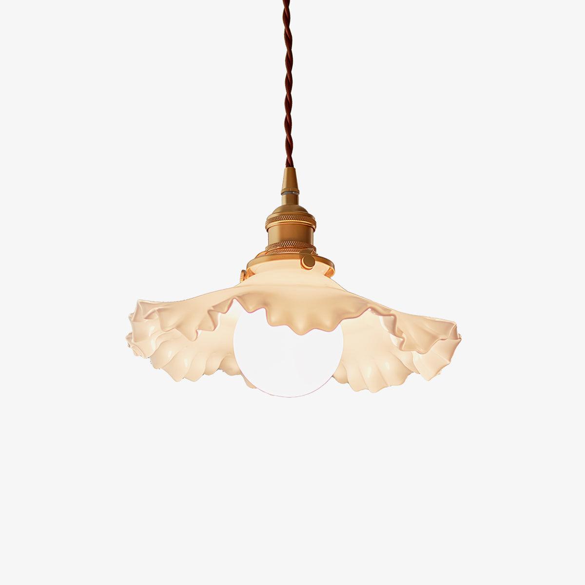 Small Floral Pendant Lamp