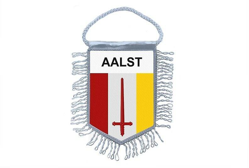 Flag Mini Flag Country Car Decoration Souvenir Blason Alost Belgium