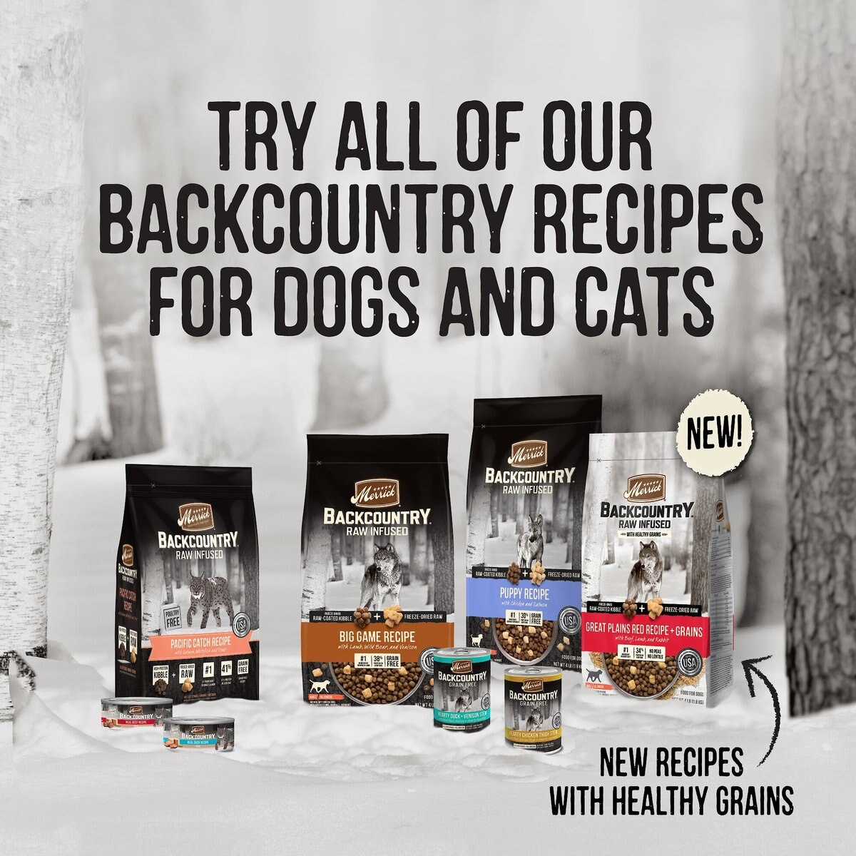 Merrick Backcountry Freeze-Dried Raw Real Beef Recipe Grain-Free Freeze-Dried Dog Food