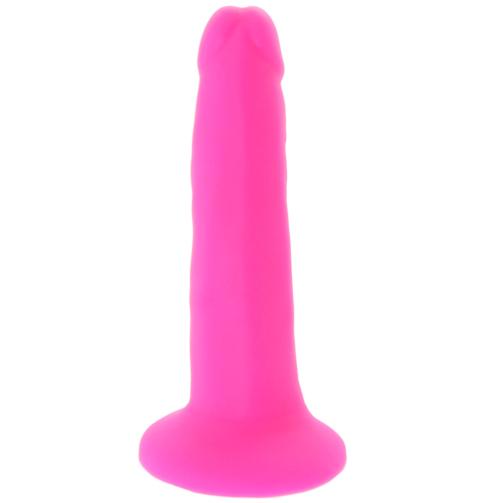 Neo Elite 6 Inch Silicone Dual Density Cock in Pink