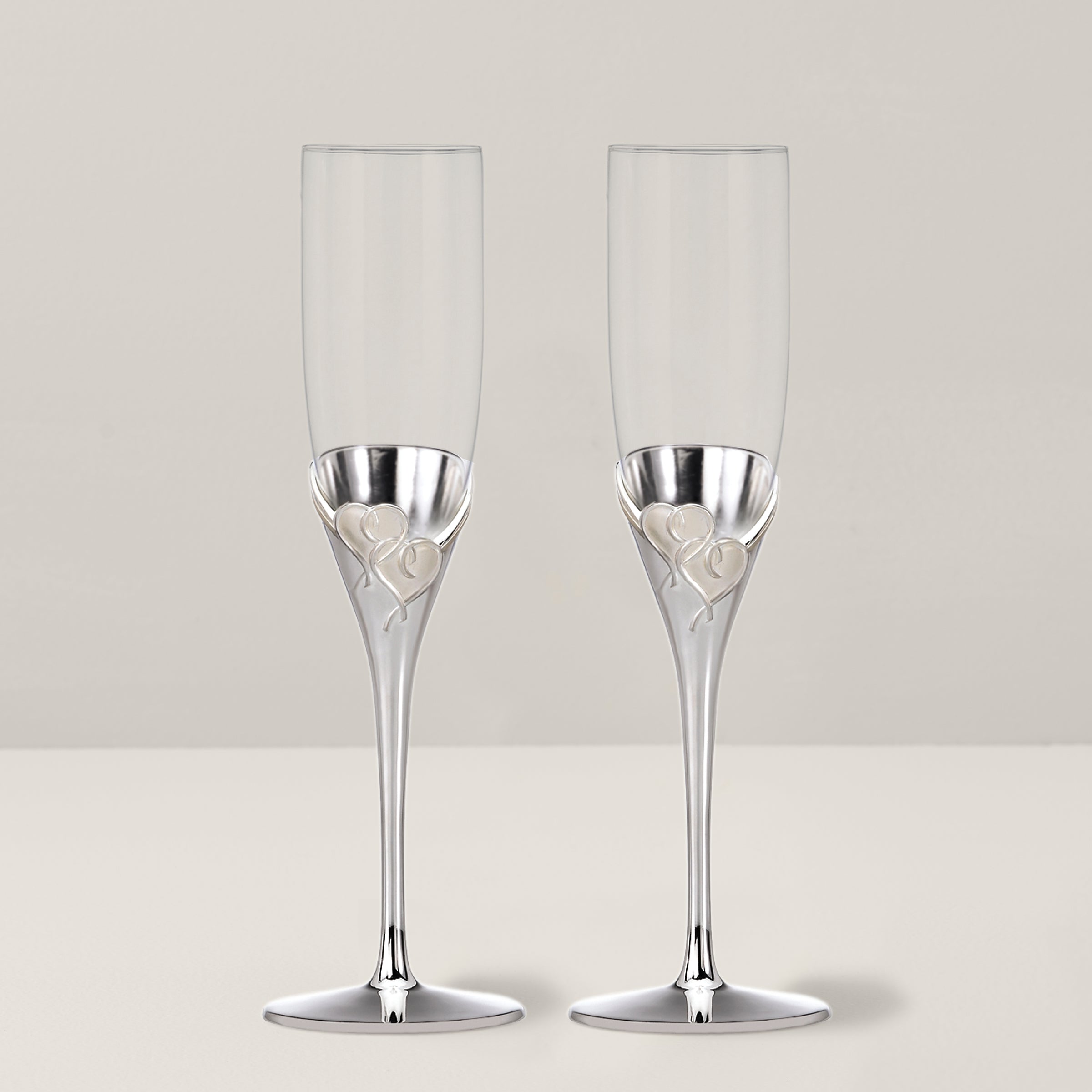 True Love 2-Piece Toasting Flute Set