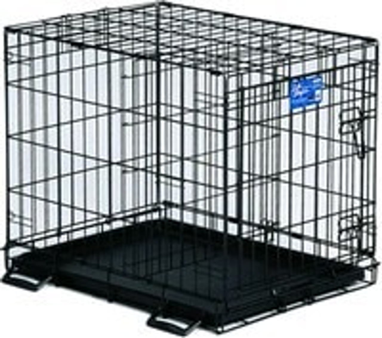 MidWest Life Stages 1624 Single Door Folding Dog Crate 24 x 18 x 21