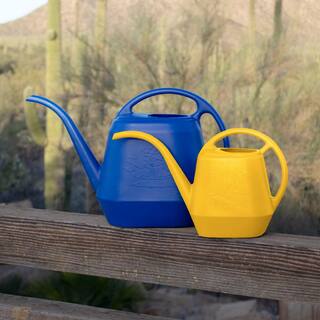 Bloem Aqua Rite 0.4 Gal. (56 fl. oz.) Earthy Yellow Watering Can AW21-23