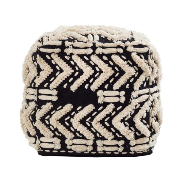 Mariel Cotton Pouf